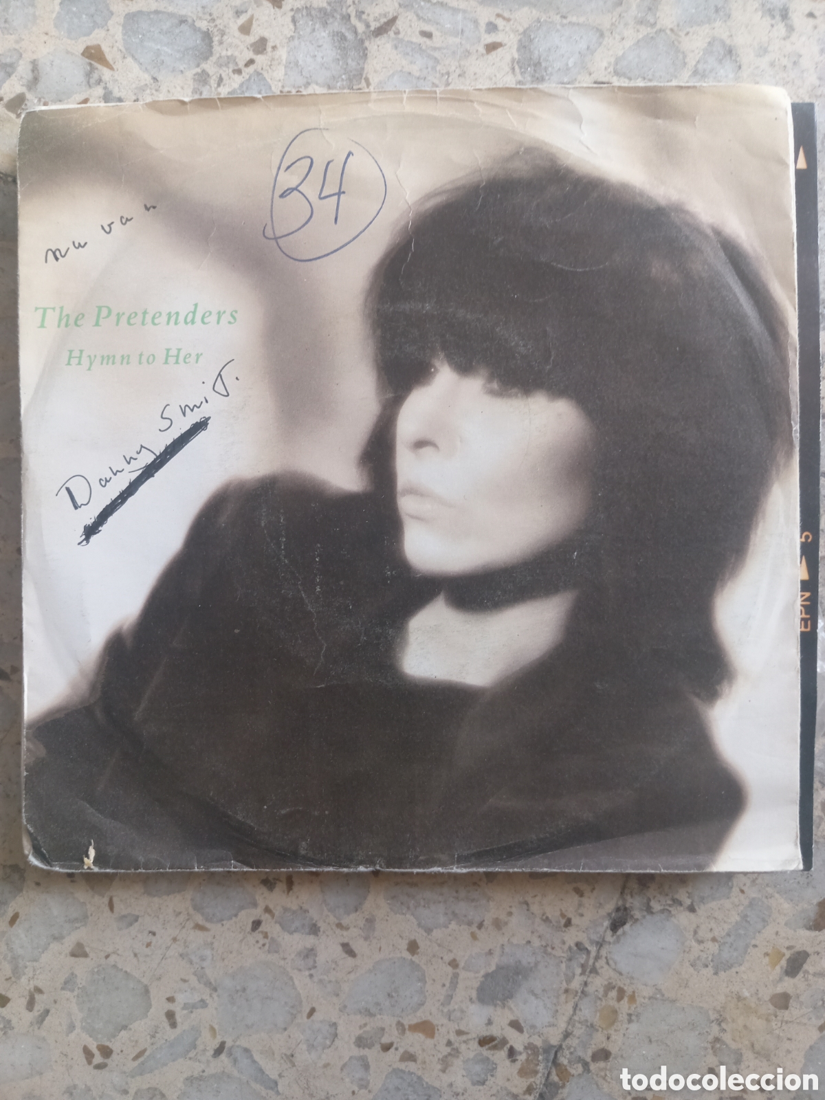 Discos de vinilo: SGL THE PRETENDERS HYMN TO HER 1986