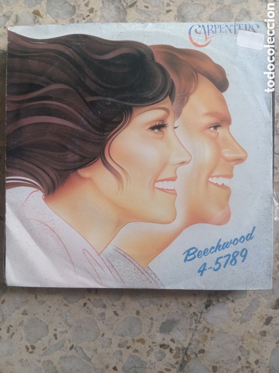Discos de vinilo: SGL CARPENTERS BEECHWOOD 4-5789 SOMEBODYS BEEN LYIN 1981 USA