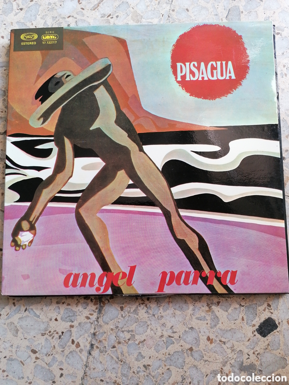Discos de vinilo: LP ANGEL PARRA PISAGUA PORTADA ABIERTA 1977