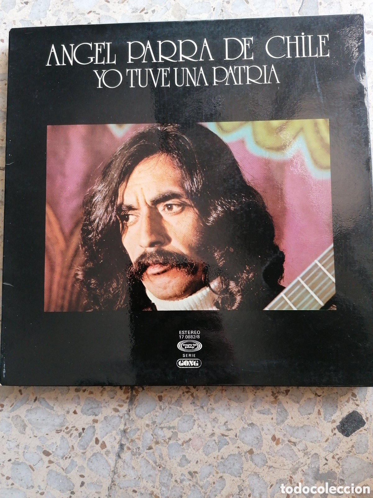 Discos de vinilo: LP ANGEL PARRA DE CHILE YOTUVE UNA PATRIA PORTADA ABIERTA 1976