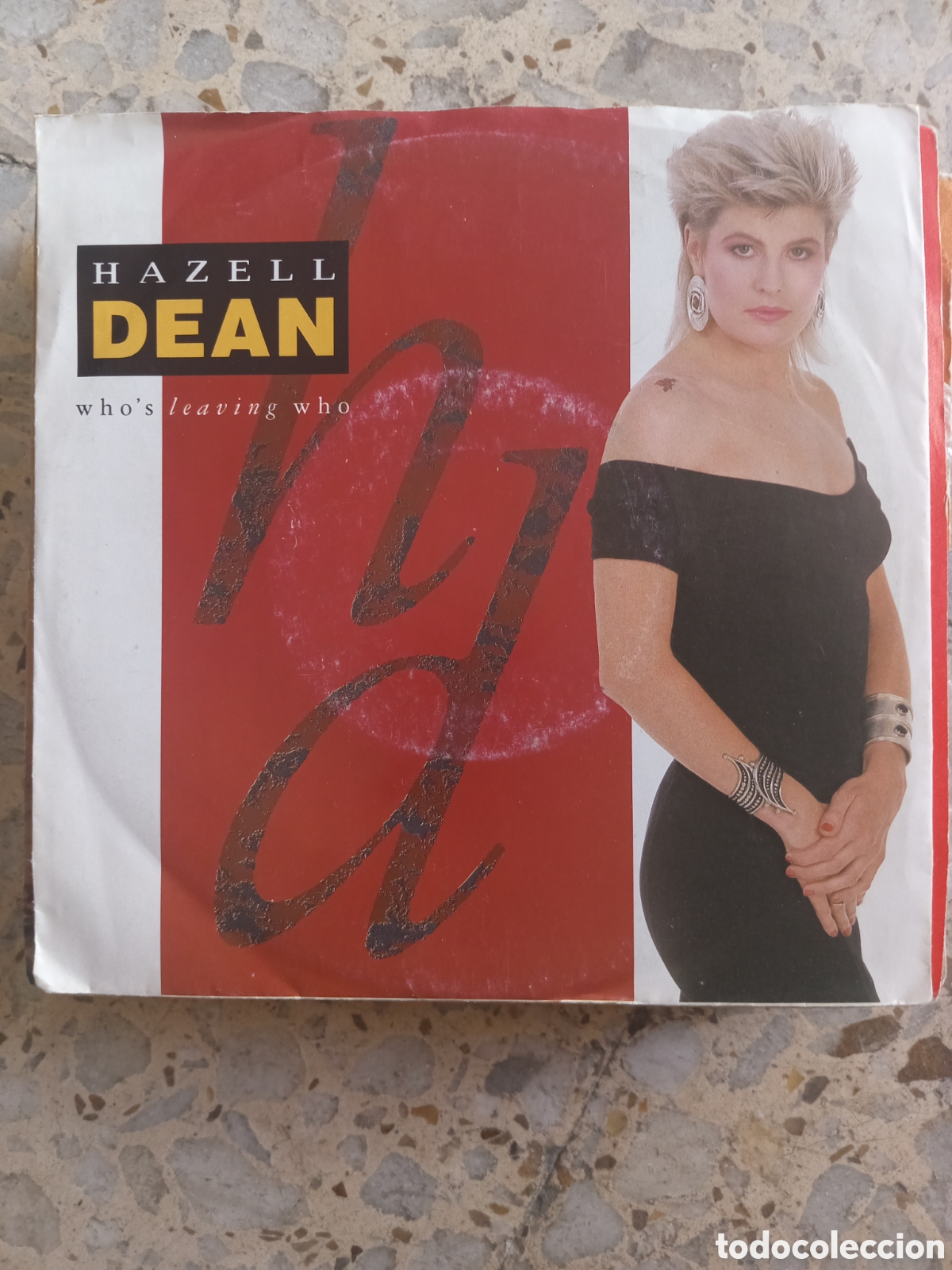 Discos de vinilo: SGL HAZELL DEAN WHO&acute;S LEAVING WHO 1988