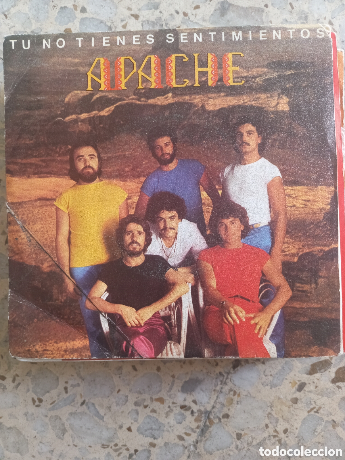 Discos de vinilo: SGL APACHE TU NO TIENES SENTIMIENTOS 1979