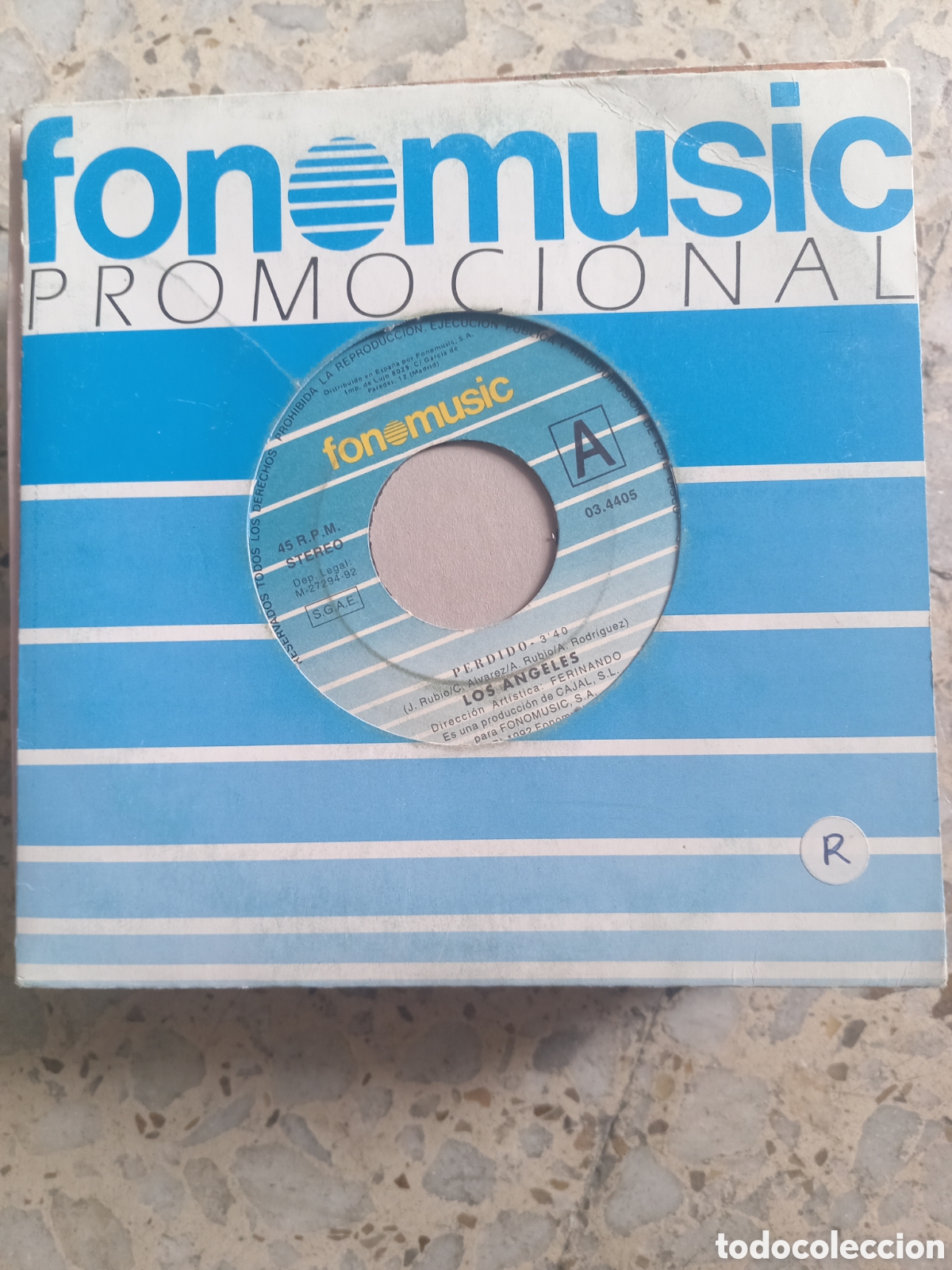 Discos de vinilo: SGL LOS ANGELES PERDIDO 1992