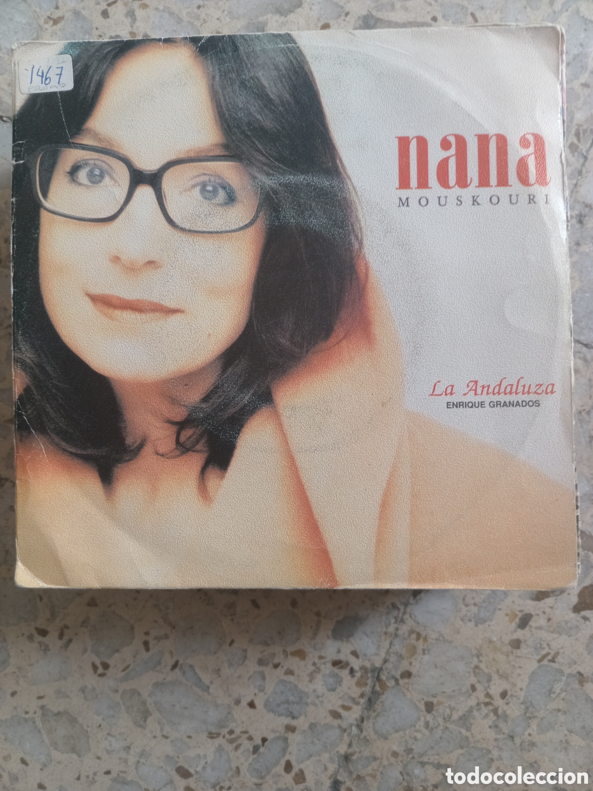 Discos de vinilo: SGL NANA MOUSKOURI LA ANDALUZA 1989 PROMO