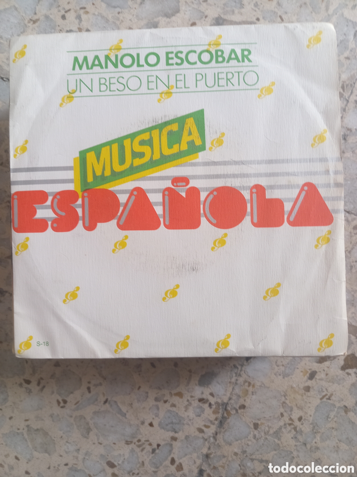 Discos de vinilo: SGL MANOLO ESCOBAR UN BESO EN EL PUERTO 1979 PROMO