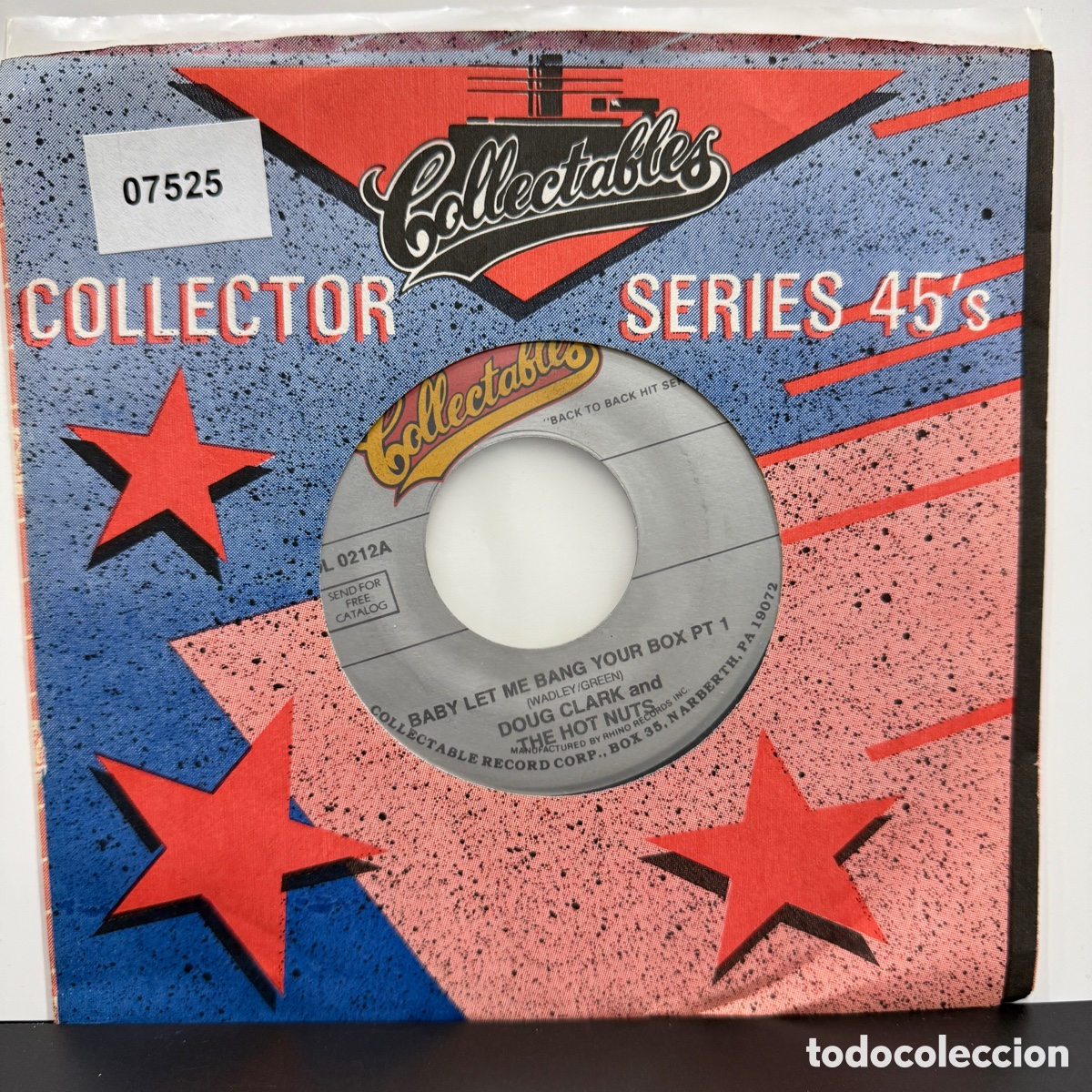 Discos de vinilo: Doug Clark & The Hot Nuts - Baby Let Me Bang Your Box (7&rdquo;, Single) USA