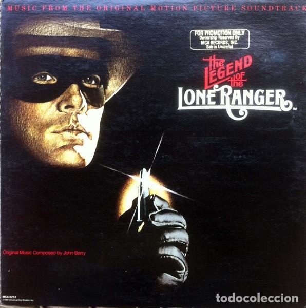 Discos de vinilo: John Barry &ndash; The Legend Of The Lone Ranger (Music From The Original Motion Picture Soundtrack) LP