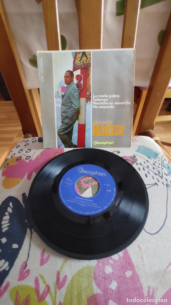 Discos de vinilo: ANTONIO MACHIN-EP LA NOVIA DEL POBRE +3