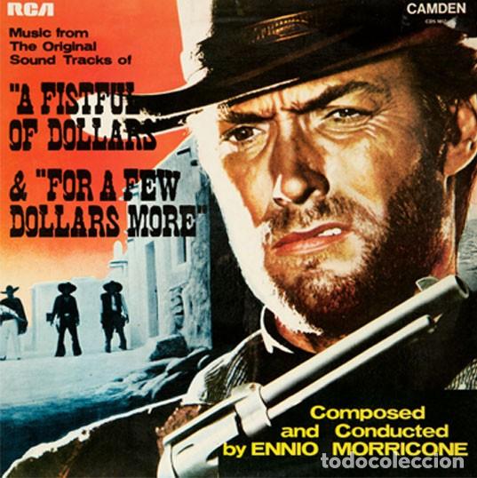 Discos de vinilo: Ennio Morricone &ndash; Music From The Original Sound Tracks Of &rdquo;A Fistful Of Dollars&rdquo; & &rdquo;For A Few LP