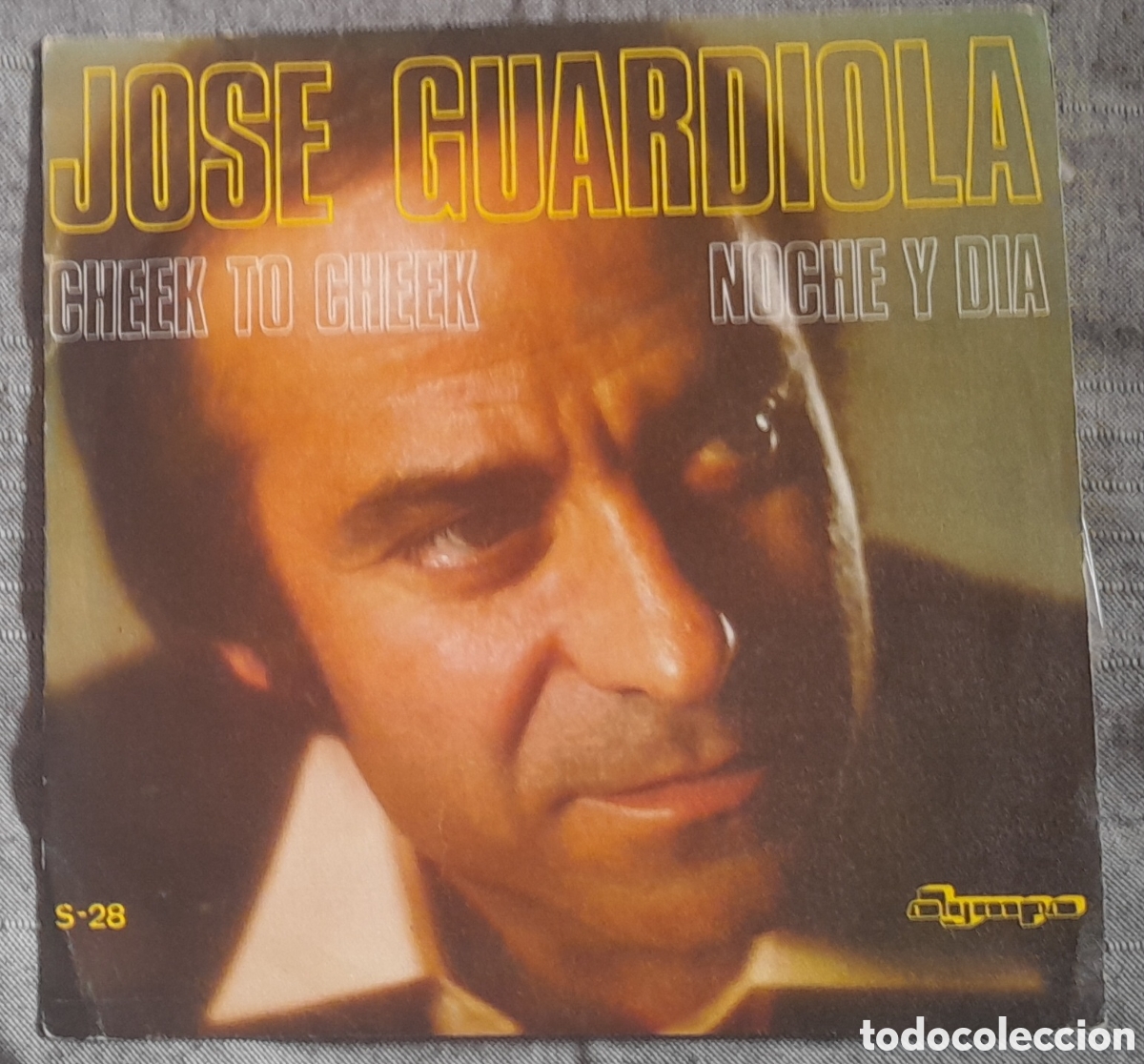 Discos de vinilo: JOSE GUARDIOLA - CHEEK TO CHEEK + NOCHE Y DIA - OLYMPO 1974