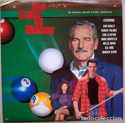 Discos de vinilo: Various &ndash; &rdquo;The Color Of Money&rdquo; - The Original Motion Picture Soundtrack LP
