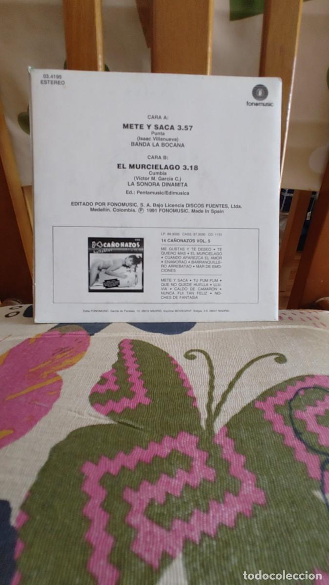 Discos de vinilo: BANDA LA BOCANA-SINGLE METE Y SACA - Foto 2