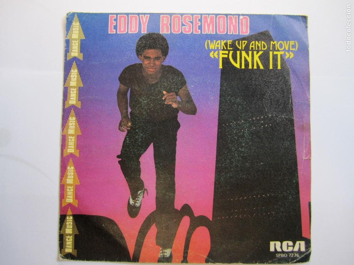 Discos de vinilo: disco vinilo eddy rosemond wake up and move funk it