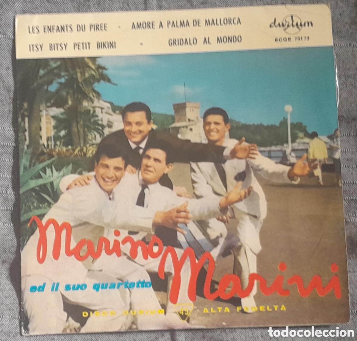 Discos de vinilo: MARINO MARINI ED IL SUO QUARTETTO - LES ENFANTS DU PIREE + 3