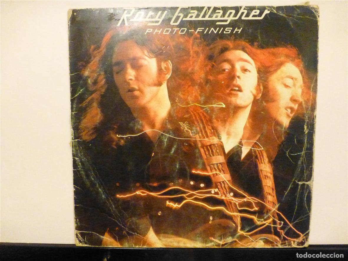 Discos de vinilo: Disco Vinilo Long Play LP - Rory Gallagher - Photo Finish - Chrysalis 1979 - Heavy Metal, Rock Duro