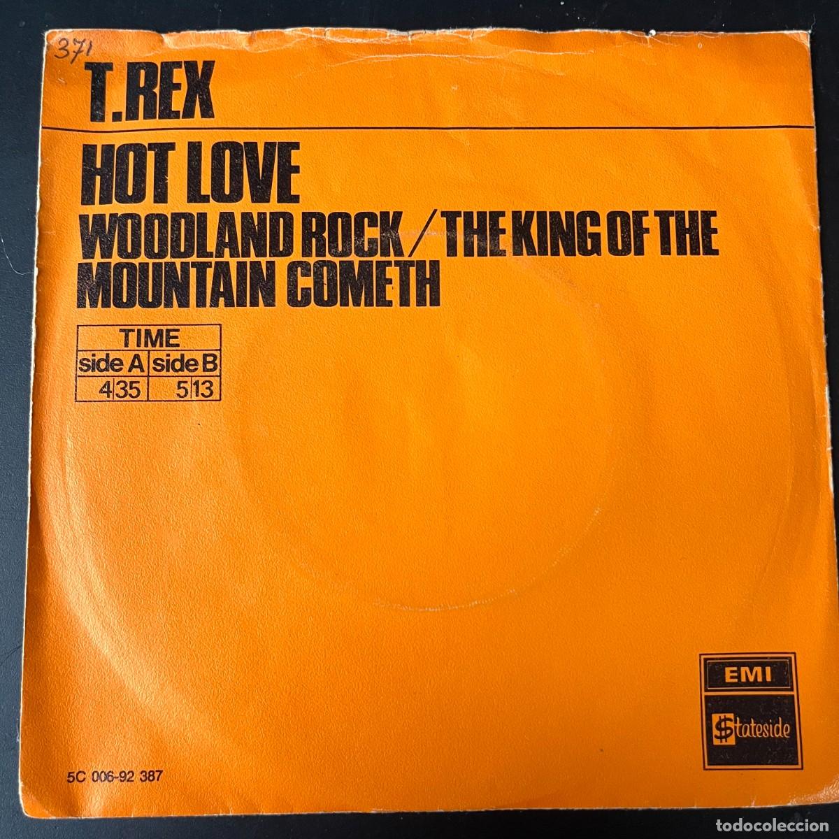 Discos de vinilo: T-REX HOT LOVE 7&rdquo; SINGLE 1971 MARC BOLAN - Foto 1