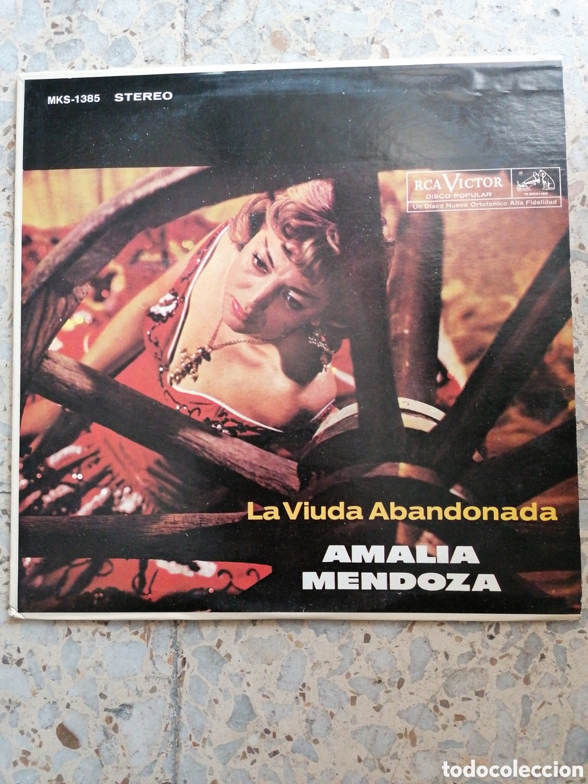 Discos de vinilo: LP AMELIA MENDOZA LA VIUDA ABANDONADA ORIGINAL MEJICO RCA