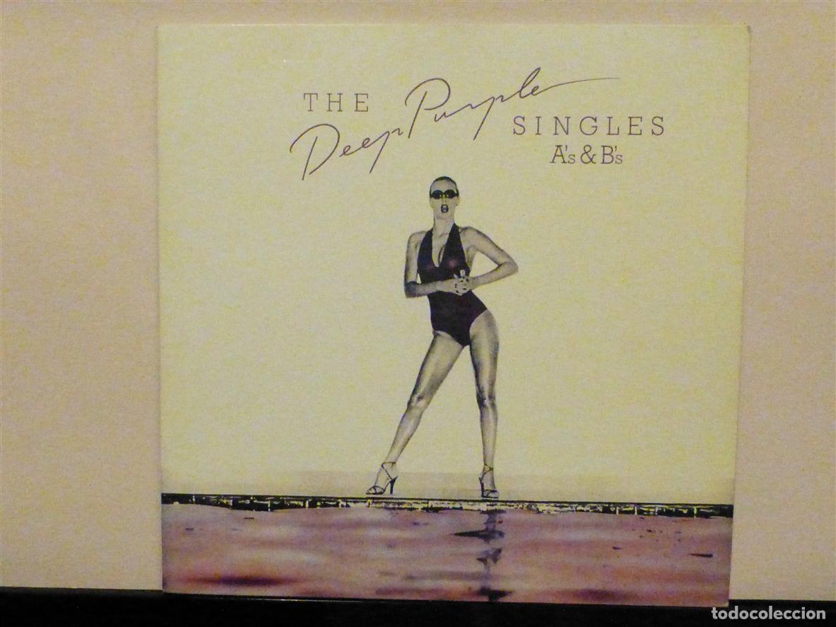 Discos de vinilo: Disco Vinilo Long Play LP - The Deep Purple Singles A&acute;s & B&acute;s- Emi England - Heavy Metal, Rock Duro