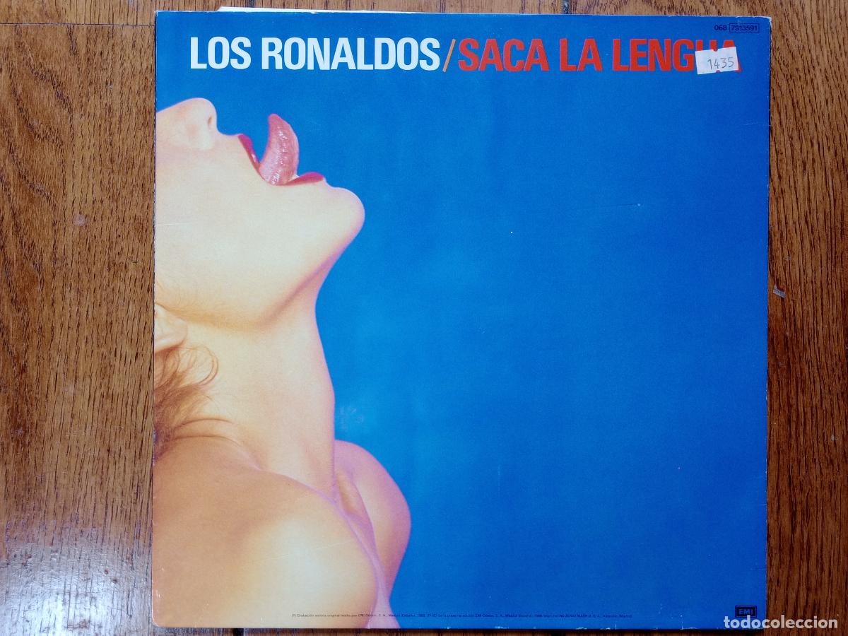 Discos de vinilo: Los Ronaldos - saca la lengua - Foto 3