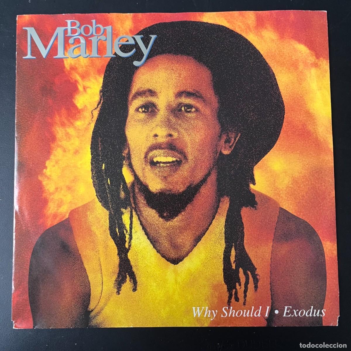 Discos de vinilo: BOB MARLEY WHY SHOULD I / EXODUS 7&rdquo; SINGLE 1992 - Foto 1