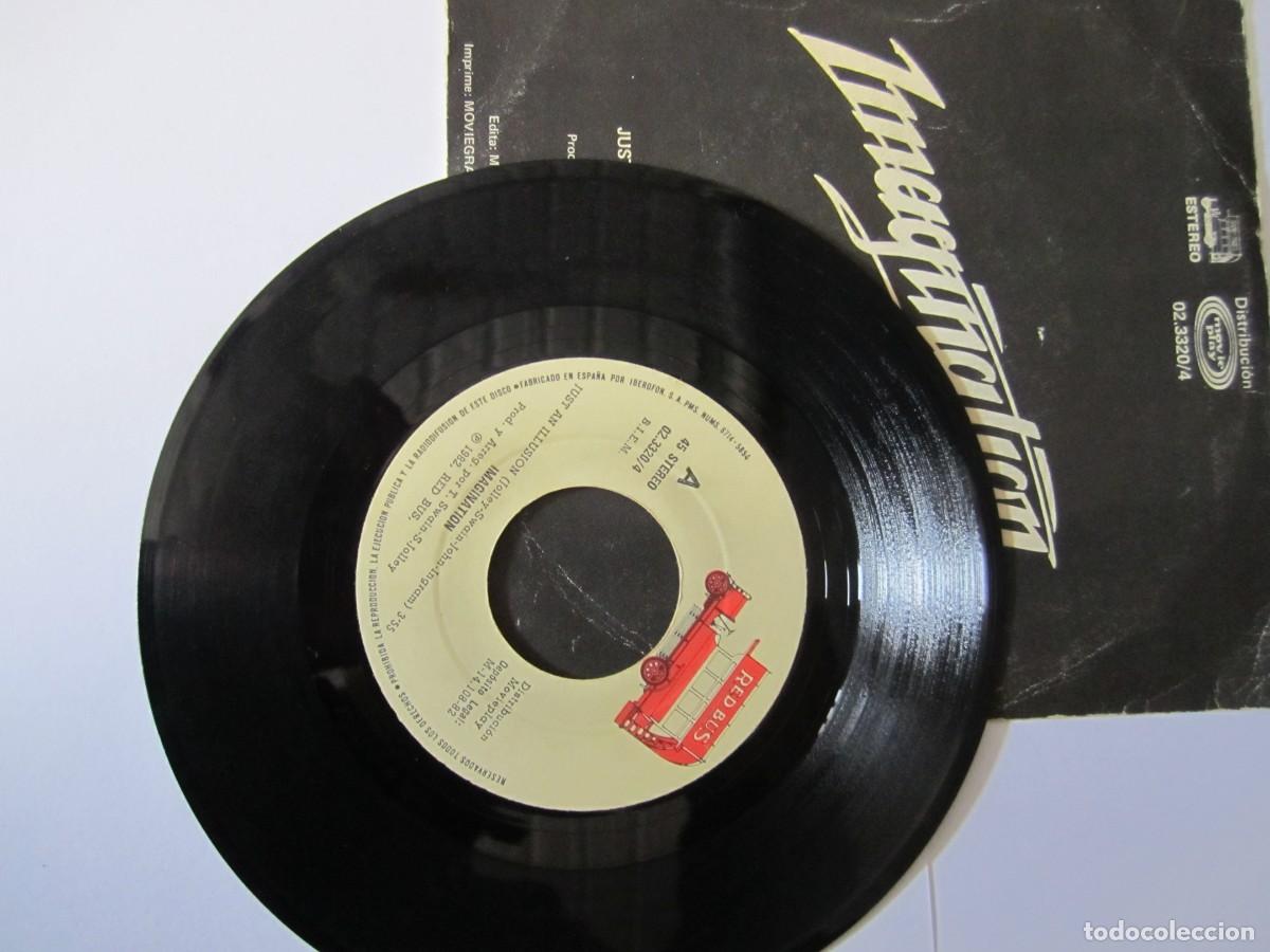 Discos de vinilo: disco vinilo single imagination just an illusion - Foto 2