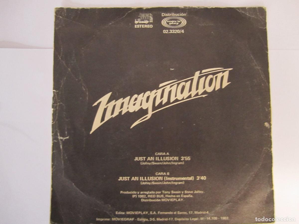 Discos de vinilo: disco vinilo single imagination just an illusion - Foto 3
