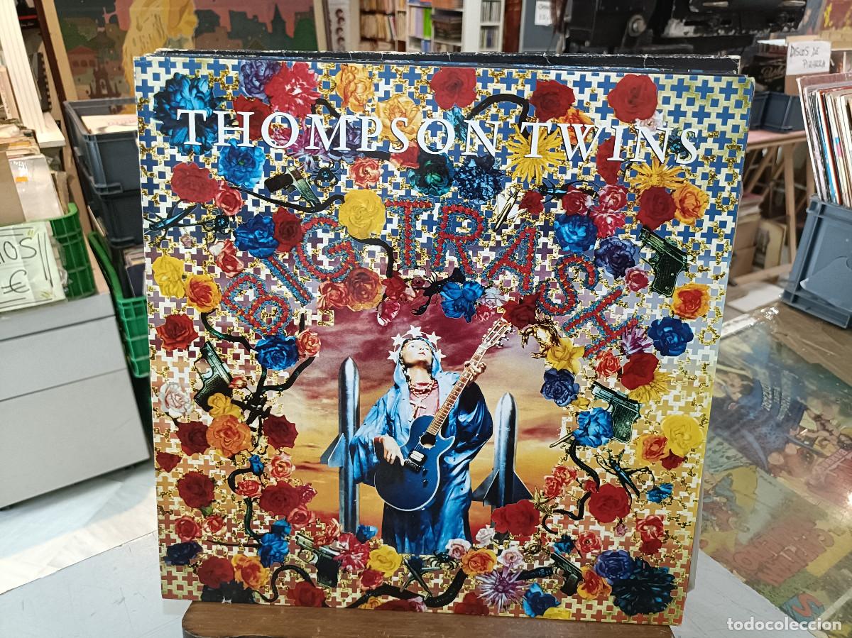 Discos de vinilo: Thompson Twins - Big Trash - LP. WB Records 1989