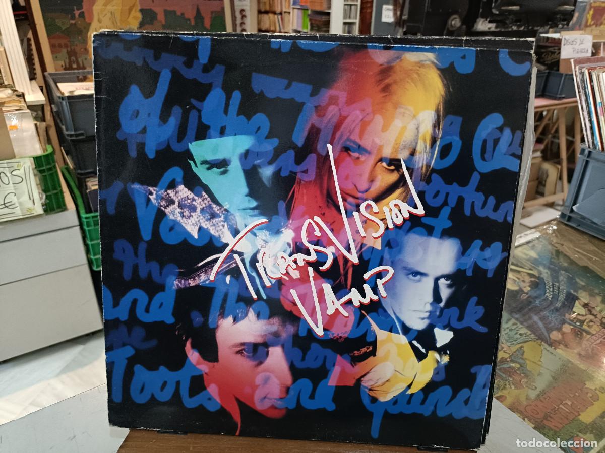 Discos de vinilo: Transvisi&oacute;n Vamp - Velvetten - LP. sello MCA 1989