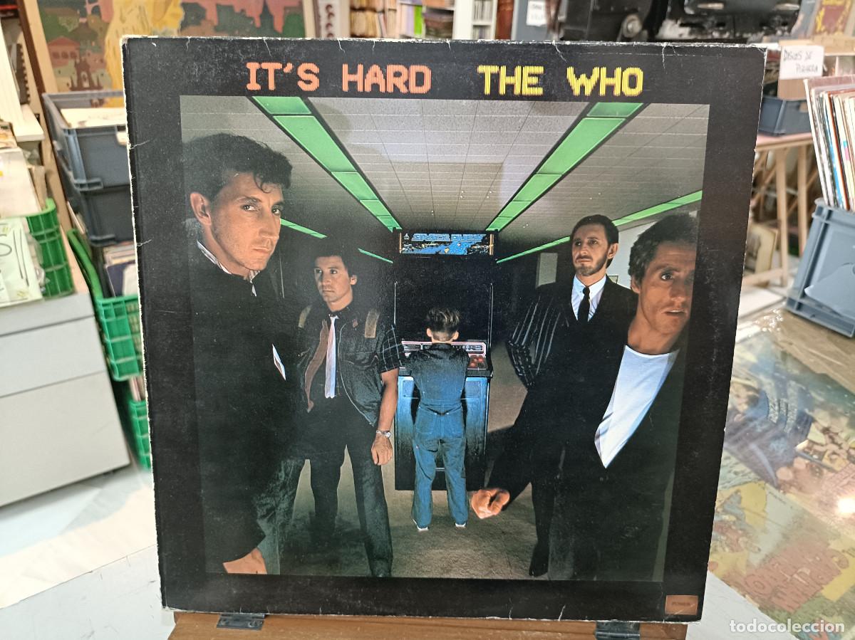 Discos de vinilo: The Who - It&acute;s Hard - LP. sello Polydor 1982