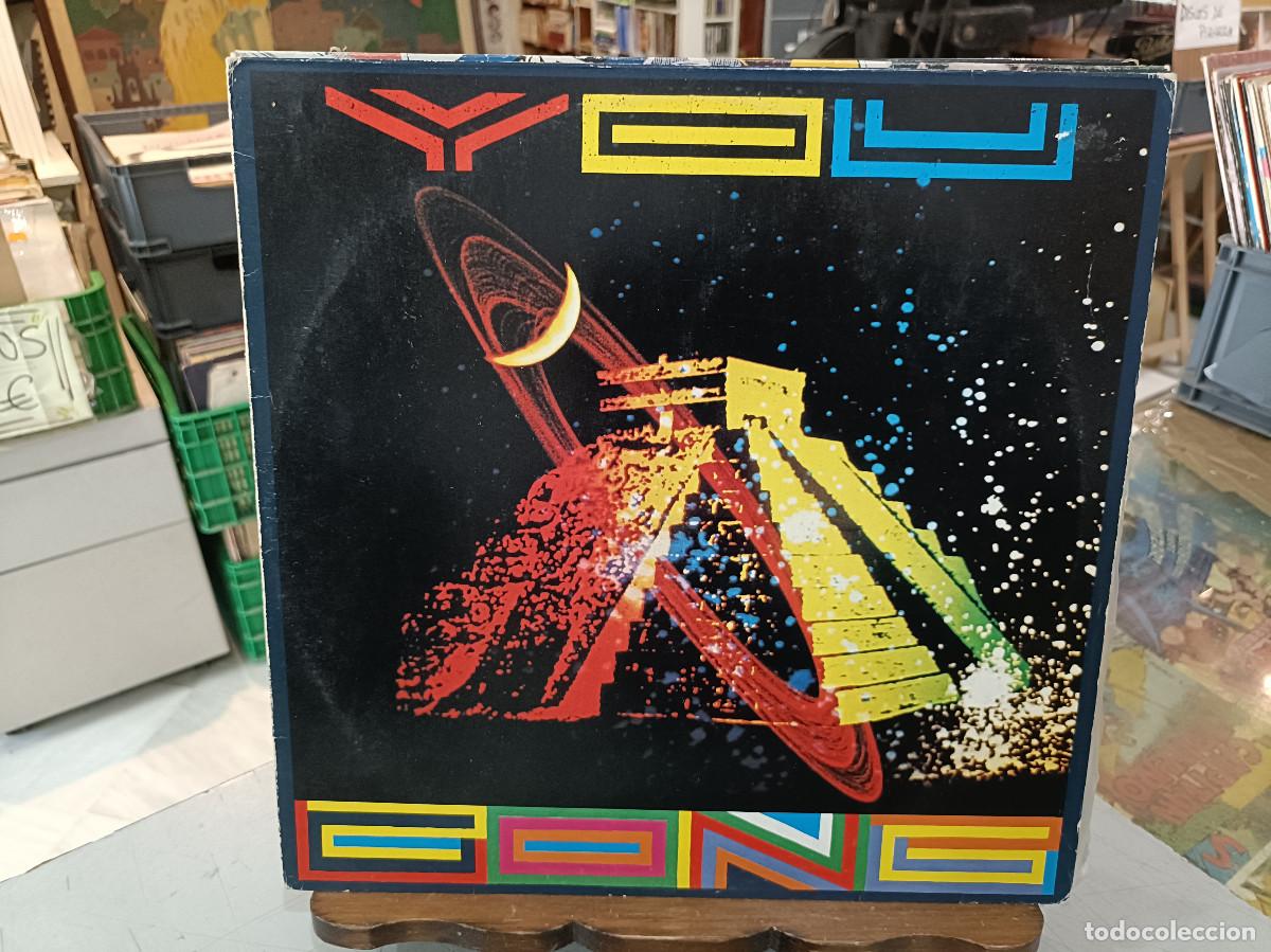 Discos de vinilo: Gong - You - LP. sello Virgin 1974