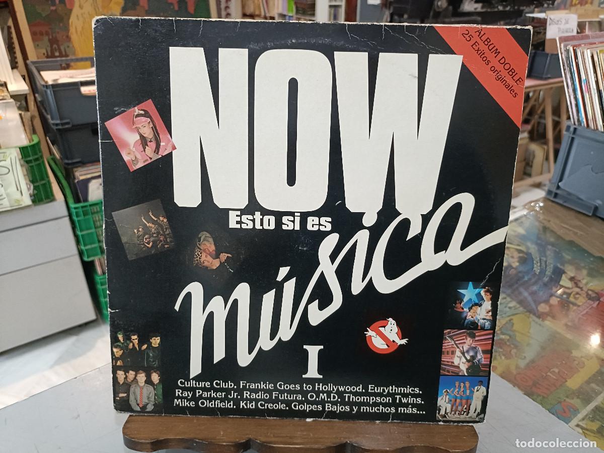 Discos de vinilo: Now, Esto s&iacute; es m&uacute;sica - Billy Ocean, Cultura Club, Phil Fearon & Galaxy, .. - Doble LP. Ariola 1984