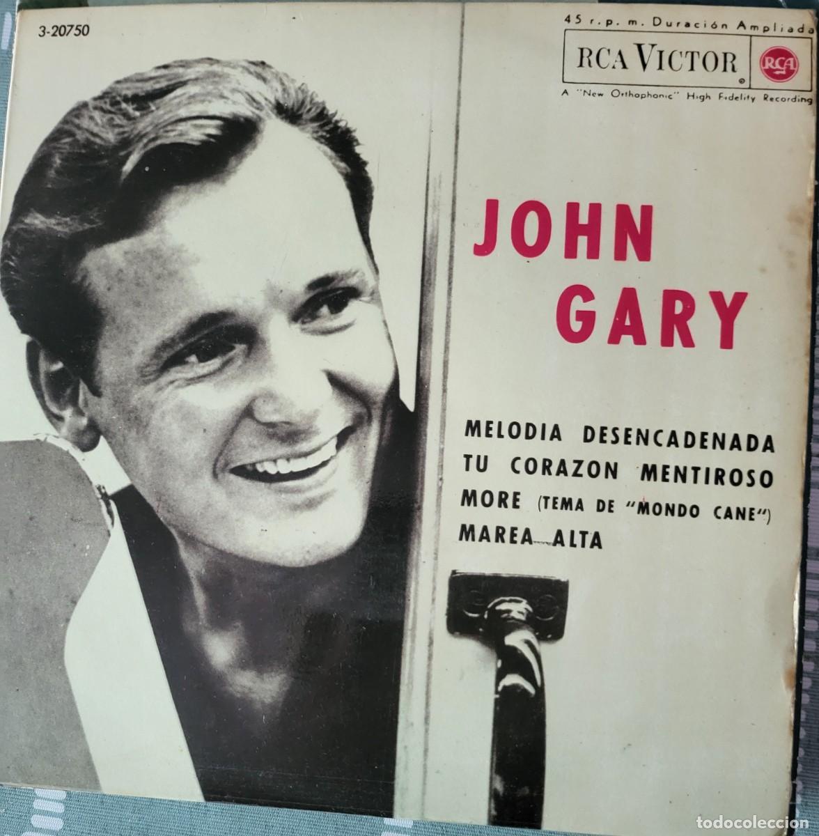 Discos de vinilo: John Gary Ep sello RCA Victor editado en Espa&ntilde;a a&ntilde;o 1964...