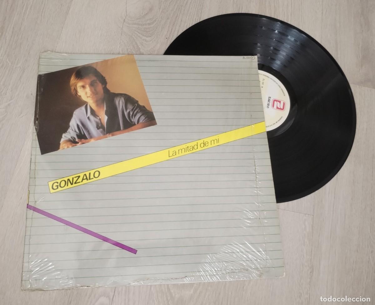 Discos de vinilo: GONZALO - LA MITAD DE MI ...LP DE ZAFIRO..1981 - 10 TEMAS .. INCLUYE..EL TEMA ..TANTA RUTINA .