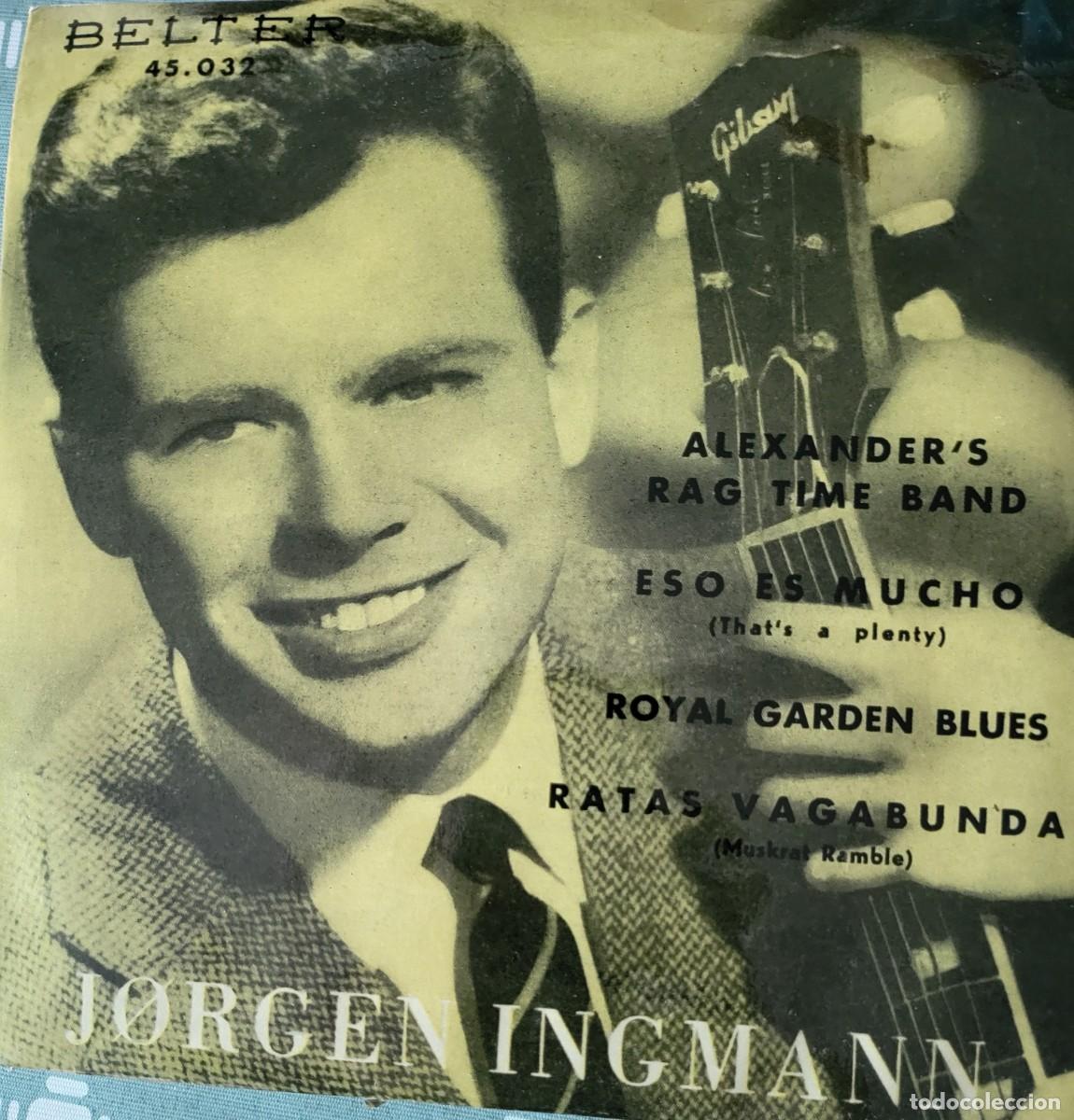 Discos de vinilo: Jorge Ingmann Ep sello Belter editado en Espa&ntilde;a a&ntilde;o 1958...