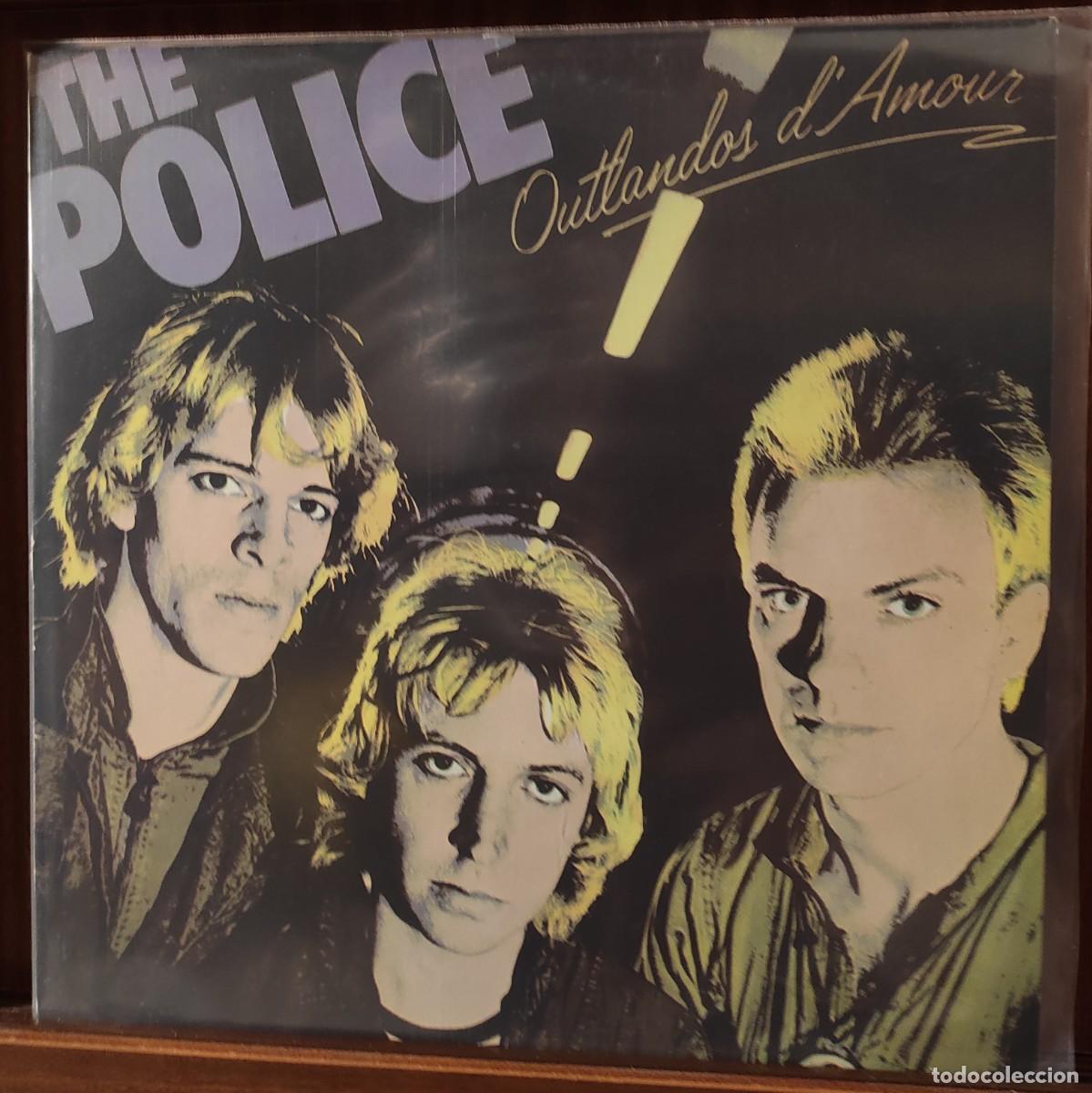 Discos de vinilo: The Police &lrm;&ndash; Outlandos D'Amour - VINILO EDICION ESPA&Ntilde;OLA SELLO A&M 1979