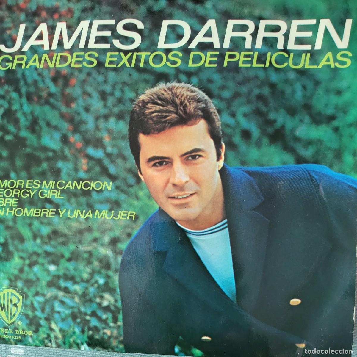 Discos de vinilo: James Darren Ep sello Hispavox editado en Espa&ntilde;a a&ntilde;o 1967...