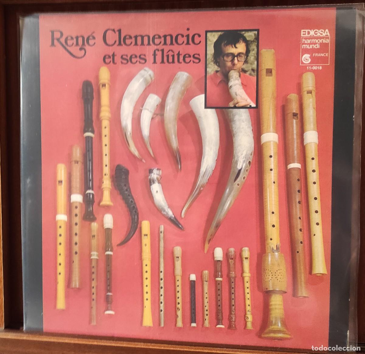 Discos de vinilo: Ren&eacute; Clemencic &lrm;&ndash; Ren&eacute; Clemencic Et Ses Fl&ucirc;tes VINILO EDICION ESPA&Ntilde;OLA SELLO EDIGSA 1980