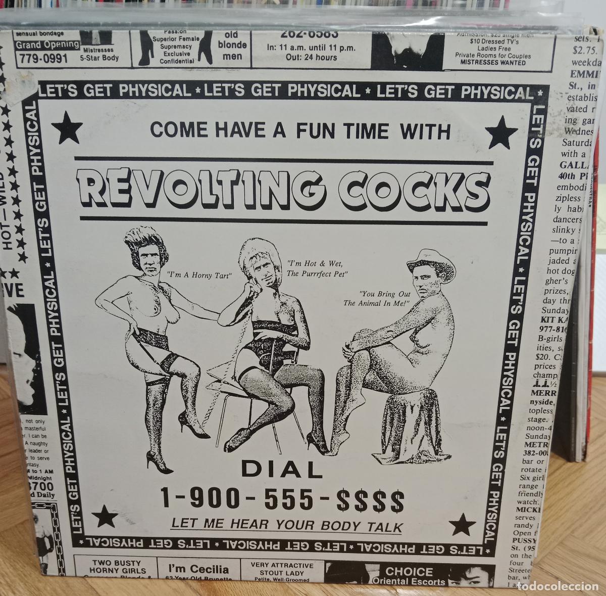 Discos de vinilo: Revolting Cocks &ndash; (Let's Get) Physical Maxi Belgica 1989