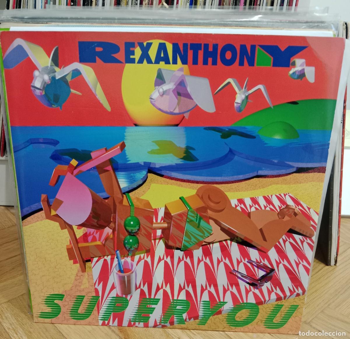 Discos de vinilo: Rexanthony &ndash; Superyou Maxi Italia 1994