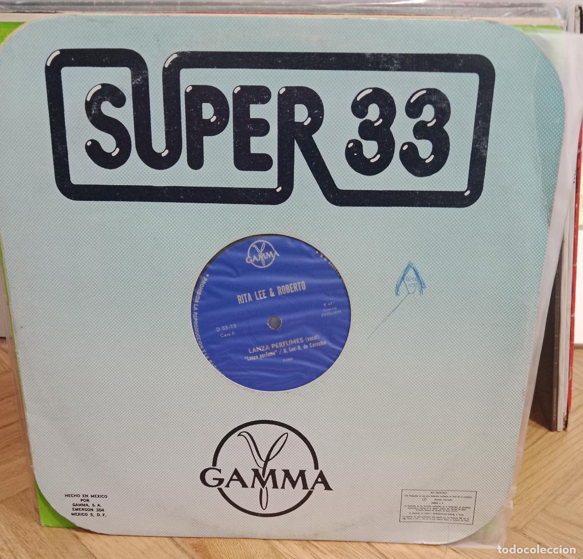 Discos de vinilo: Rita Lee & Roberto &ndash; Lan&ccedil;a Perfume = Lanza Perfumes Maxi