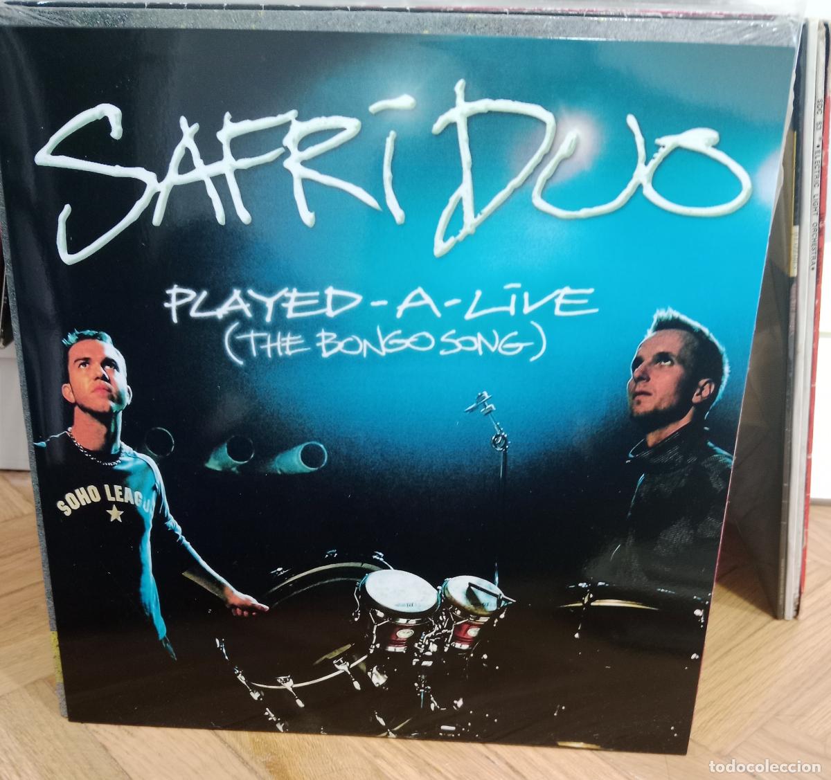 Discos de vinilo: Safri Duo &ndash; Played-A-Live (The Bongo Song) Maxi nuevo