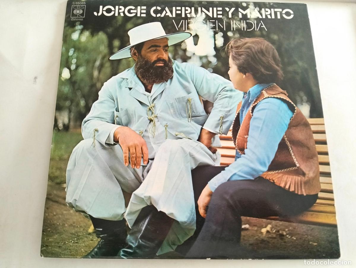 Discos de vinilo: JORGE CAFPRUNE Y MARITO, DISCO LP VIRGEN INDIA, EDITADO CBS, A&Ntilde;O 1972