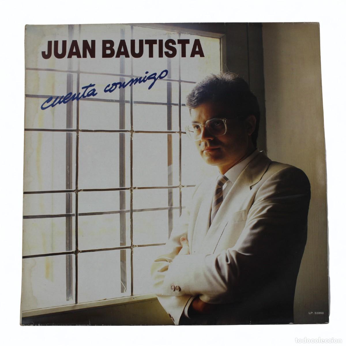 Discos de vinilo: Juan Bautista Cuenta Conmigo Vinilo LP 1988 Perfil