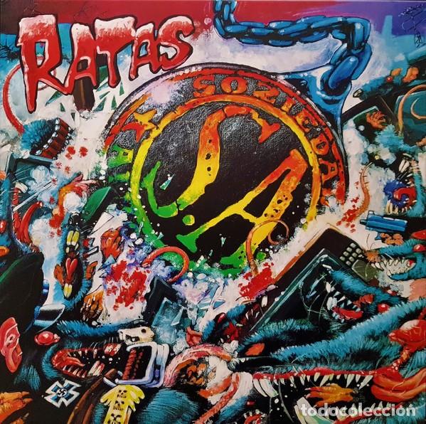Discos de vinilo: SOZIEDAD ALKOHOLIKA &lrm;&ndash; RATAS LP 180 GRAMOS REEDICION MALDITO - METAL