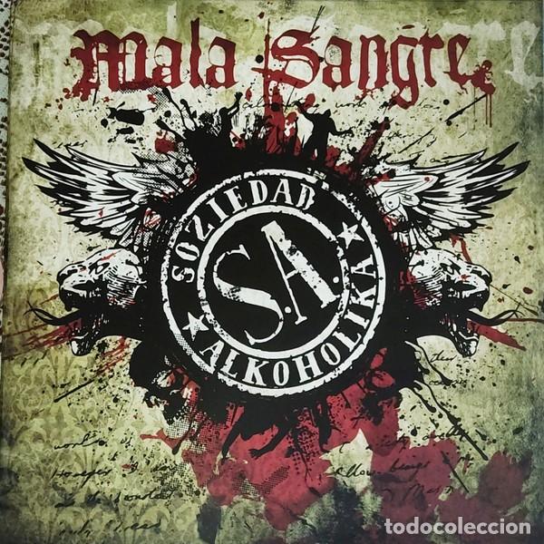 Discos de vinilo: SOZIEDAD ALKOHOLIKA &lrm;&ndash; MALA SANGRE LP VINILO COLOR REEDICION MALDITO -NUEVO METAL