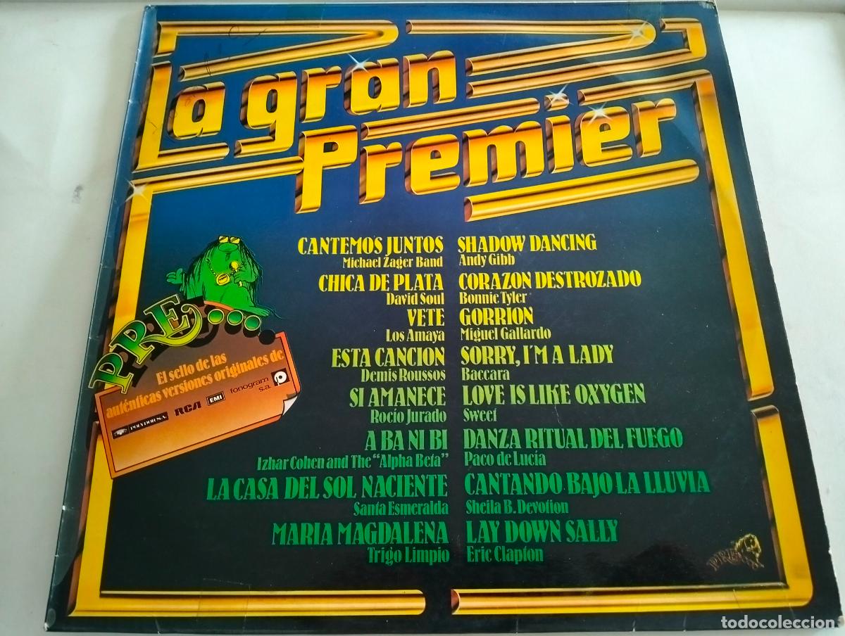 Discos de vinilo: LA GRAN PREMIER, DISCO LP, EDITADO RCA RECORDS, A&Ntilde;O 1978