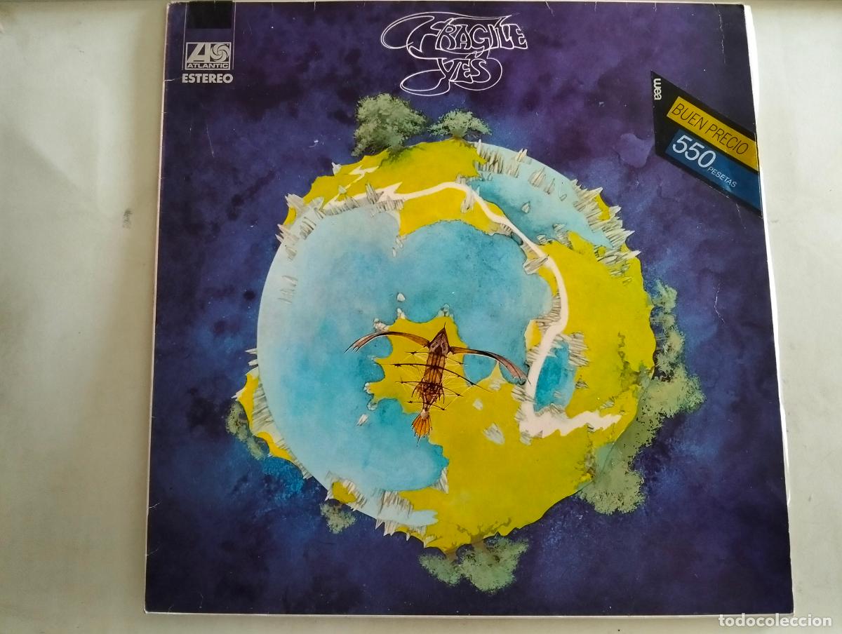 Discos de vinilo: YES - FRAGILE, DISCO LP , EDITADO ATLANTIC, A&Ntilde;O 1982