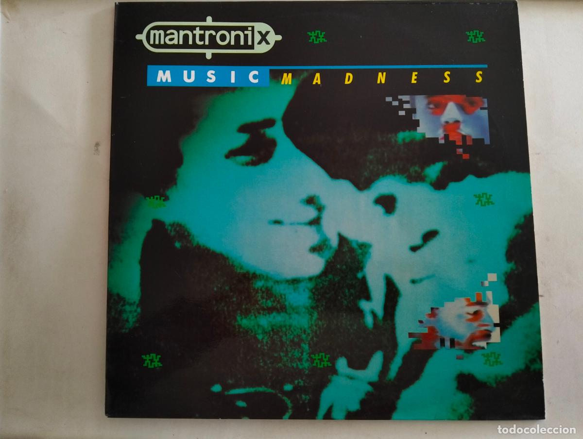 Discos de vinilo: MANTRONIK, DISCO MUSICAL MADNESS, EDITADO VIRGIN RECORDS, A&Ntilde;O 1986