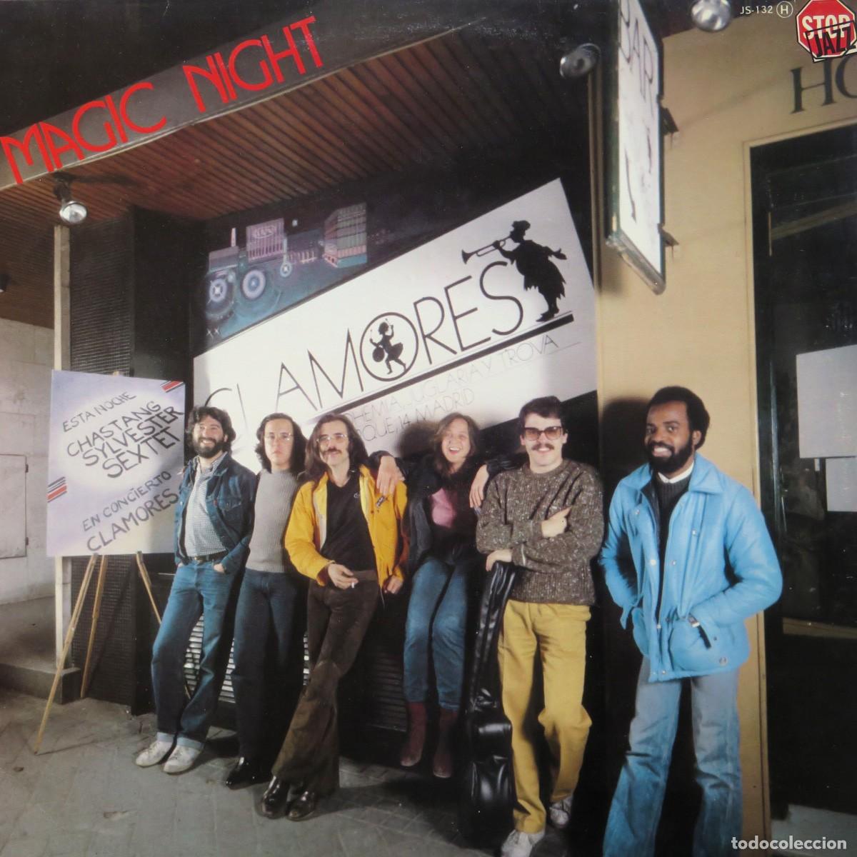Discos de vinilo: CHASTANG SYLVESTER SEXTET. MAGIC NIGHT. CFE MUSIC 1984. LP