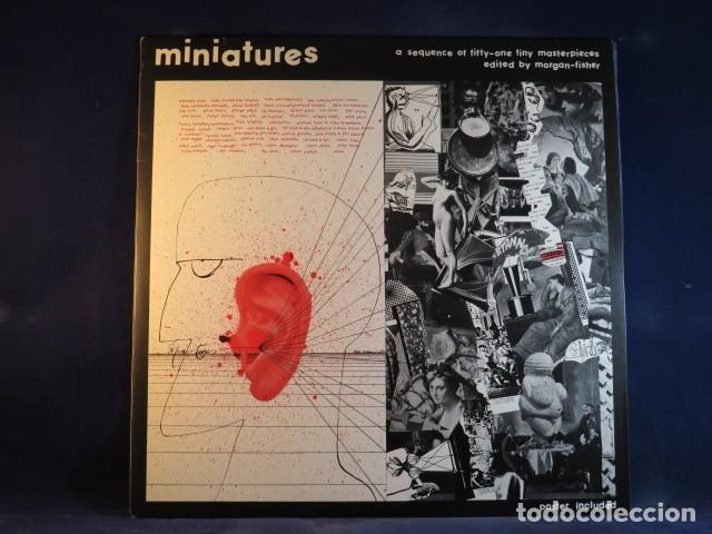 Discos de vinilo: VARIOUS &ndash; MINIATURES (A SEQUENCE OF FIFTY-ONE TINY MASTERPIECES EDITED BY MORGAN-FISHER) - LP